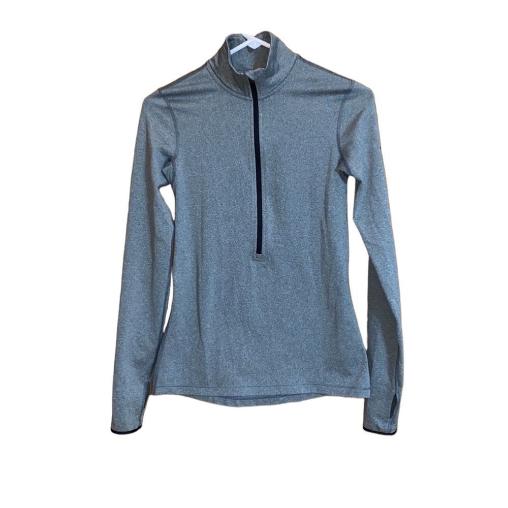 Nike pro Dri-fit 1/2 zip size small Grey